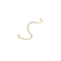 YACHAN 18K Gold Plated French Stainless Steel Necklace for Women Colorful Enamel Charm Clavicle Choker Jewelry Set