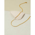 YACHAN Punk Vintage Stainless Steel Gold Plated Chains Necklaces for Women Snake Chain Choker Layered Necklace Statement Jewelry