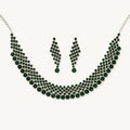 Emerald Lattice Collar Set — GLORIASAA