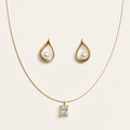 Crystal Pearl Drop Set — GLORIASAA